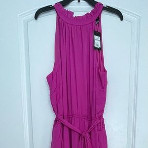 City Chic halter maxi dress